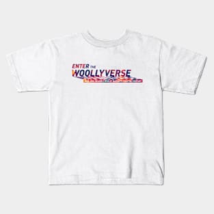 Woollyverse Logo Paint 9 Kids T-Shirt